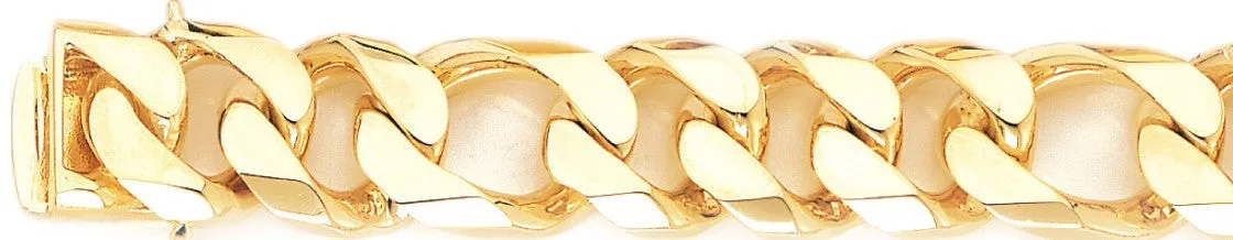 16.6mm Figaro Link Bracelet