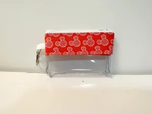 Coin Bag - Coral Silhouettes