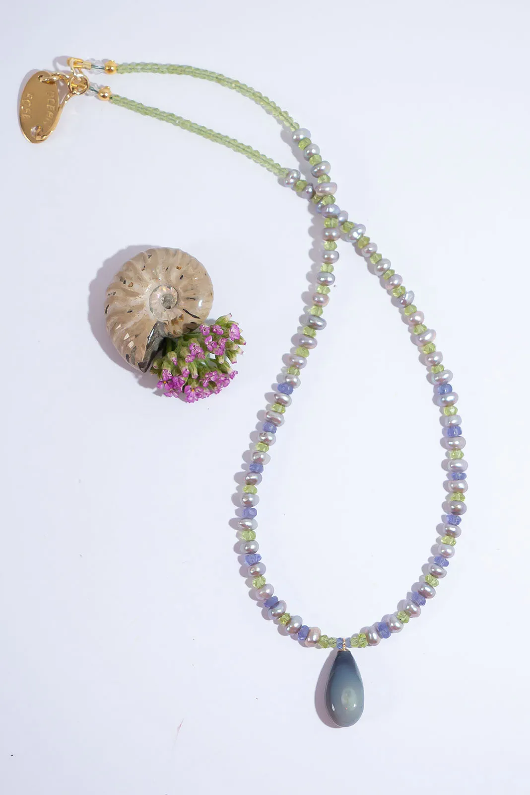 Necklace Gemstone Wanderlust Mist