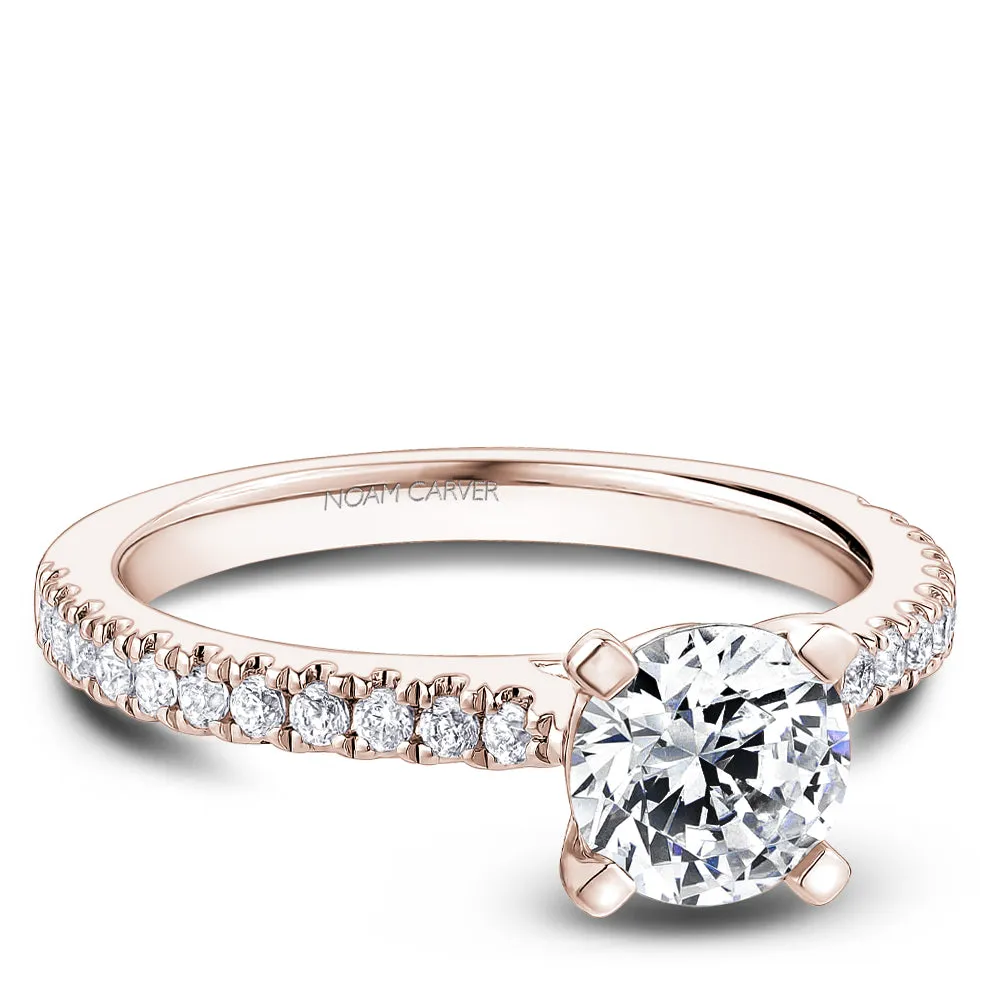 Noam Carver Engagement Ring - B350-01RS-100A