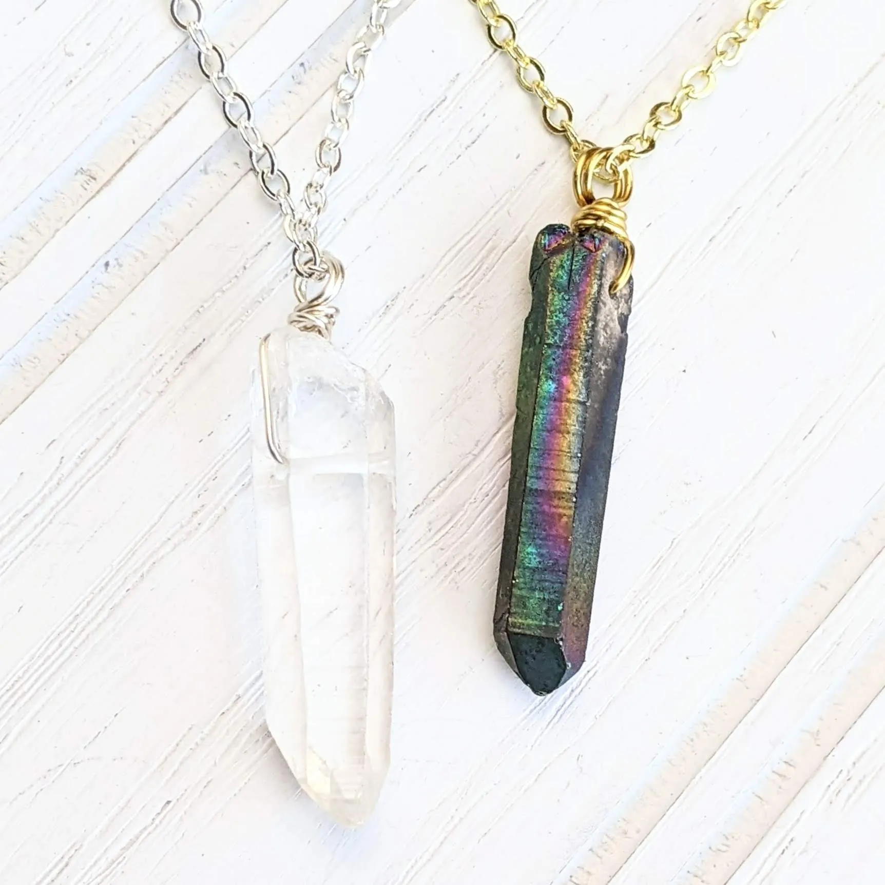 Quartz Crystal Necklace
