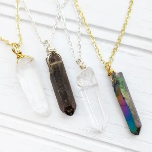 Quartz Crystal Necklace