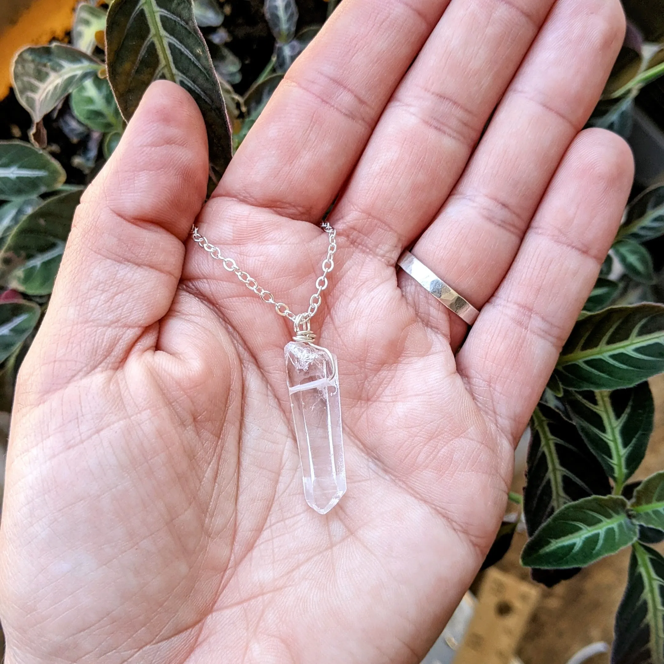 Quartz Crystal Necklace