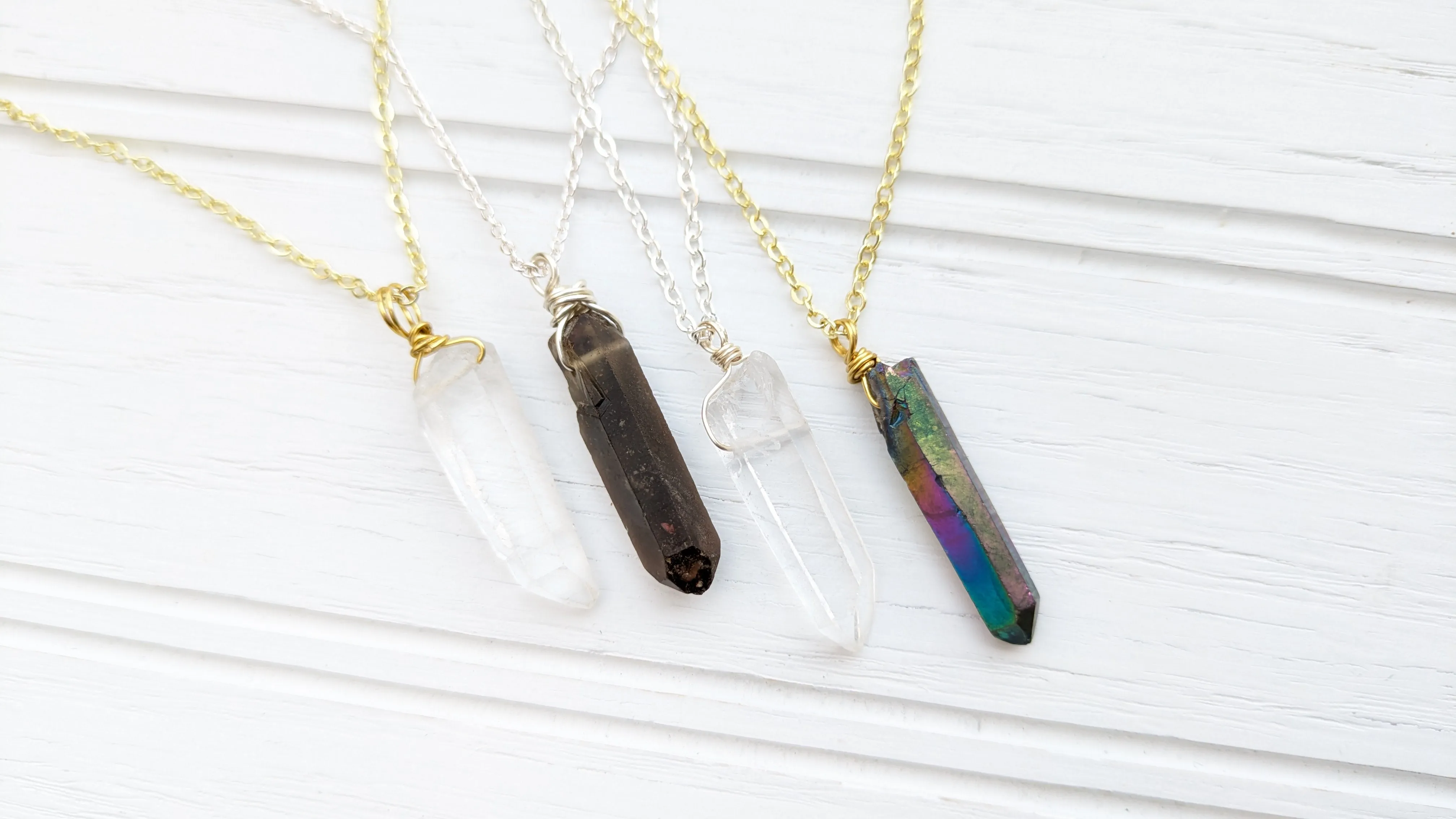 Quartz Crystal Necklace