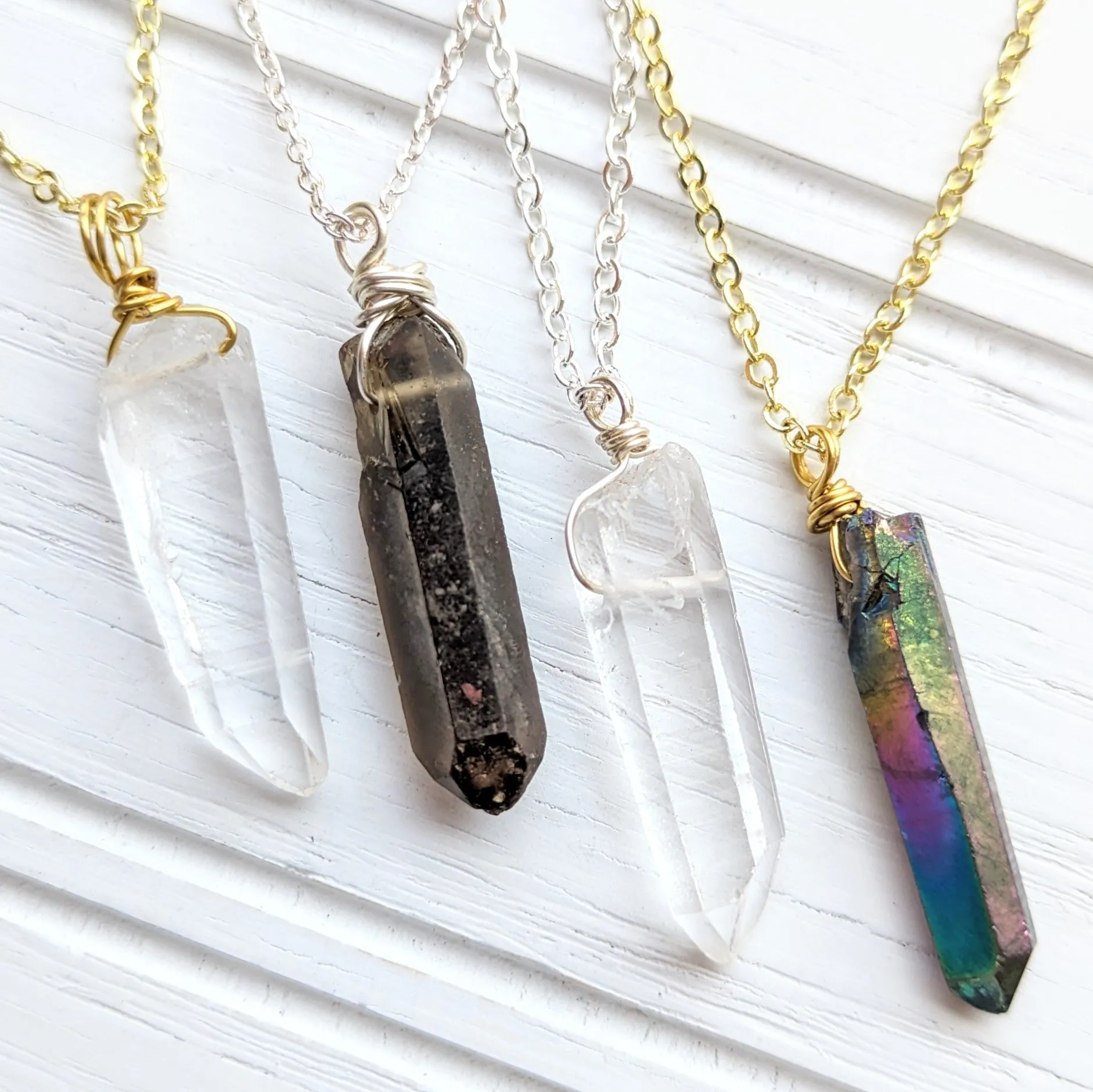 Quartz Crystal Necklace