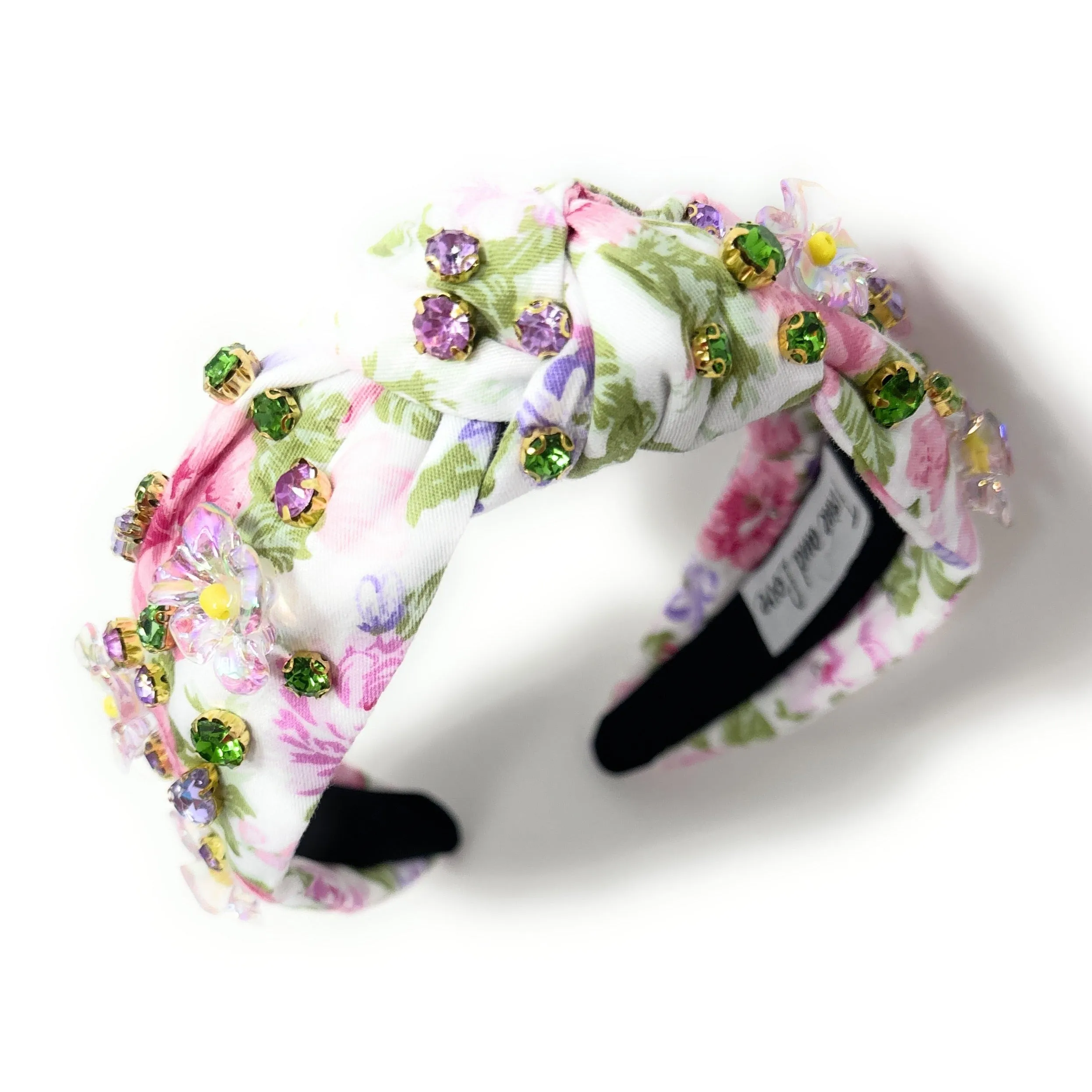 Zoe Jeweled Knot Headband