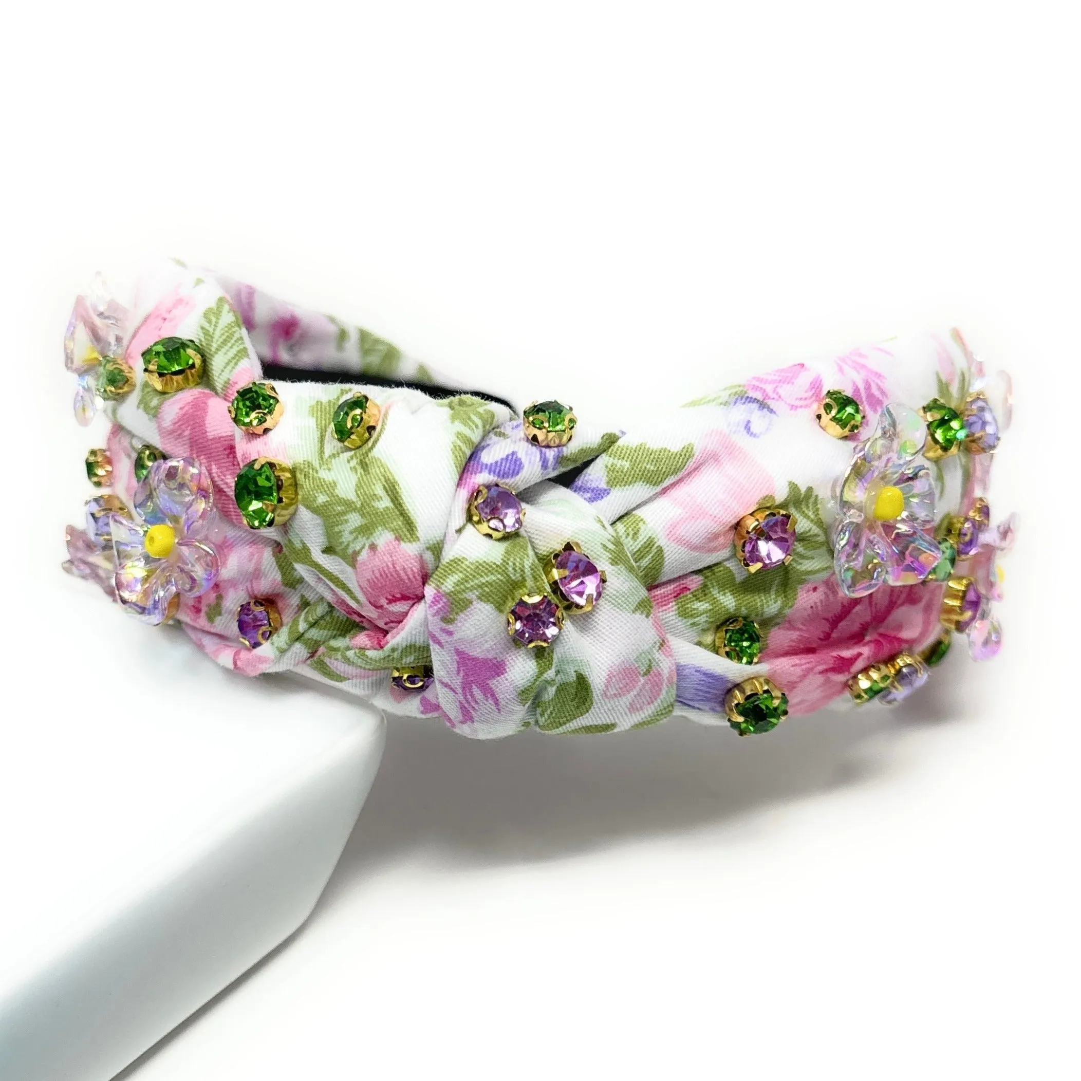 Zoe Jeweled Knot Headband