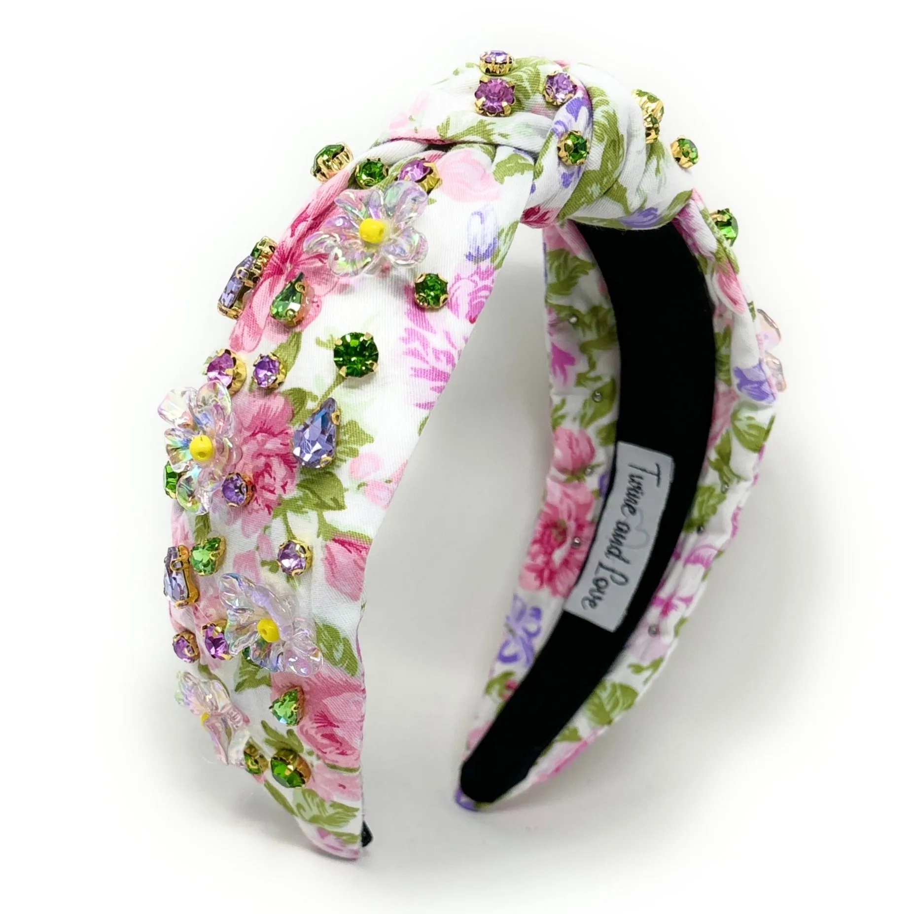 Zoe Jeweled Knot Headband