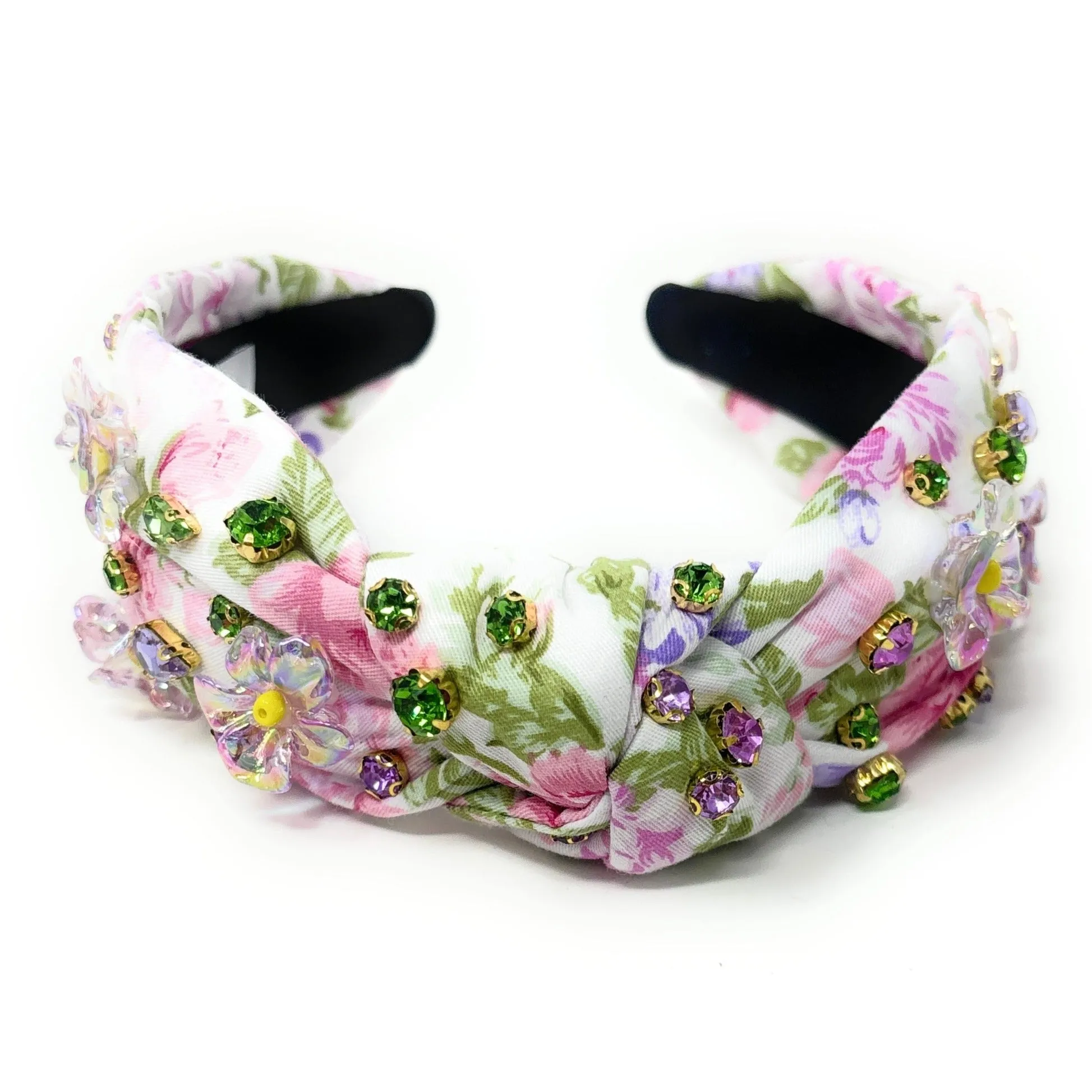 Zoe Jeweled Knot Headband