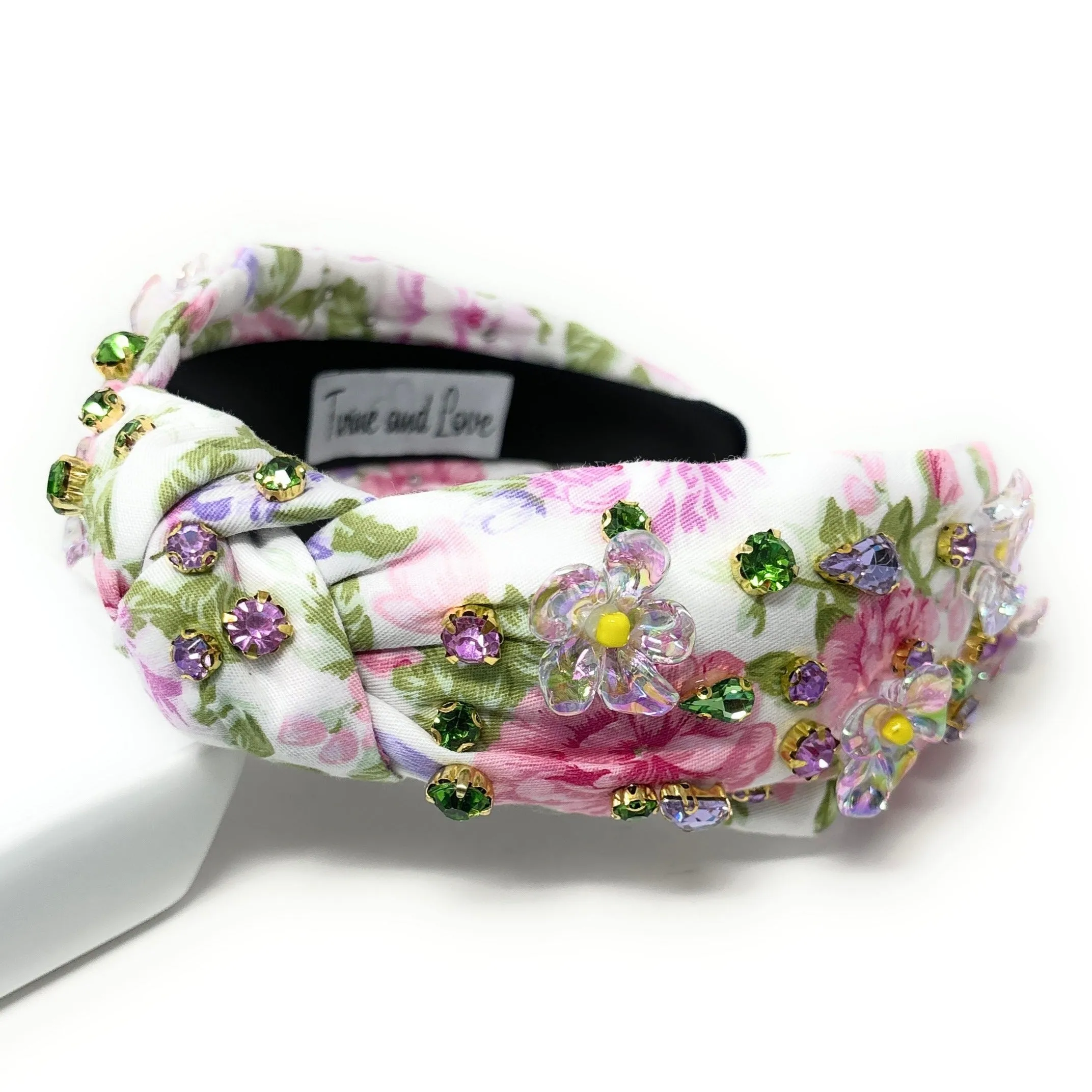 Zoe Jeweled Knot Headband